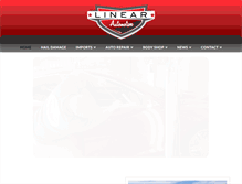 Tablet Screenshot of linearautomotive.com
